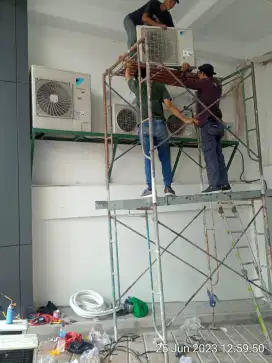 Service AC bongkar pasang ac kulkas dan mesin cuci