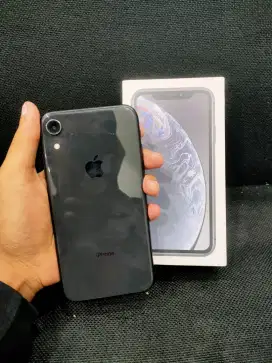 iPhone XR 64gb sinyal aman, fullset, nominus, siap pakai