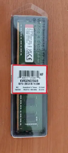 Memory DDR4 Kingston 8Gb pc3200