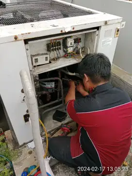 Service AC bongkar pasang ac kulkas dan mesin cuci