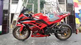 ninja 250 fi 2014 mulus terawat km 11 rb mesin sehat motor simpanan