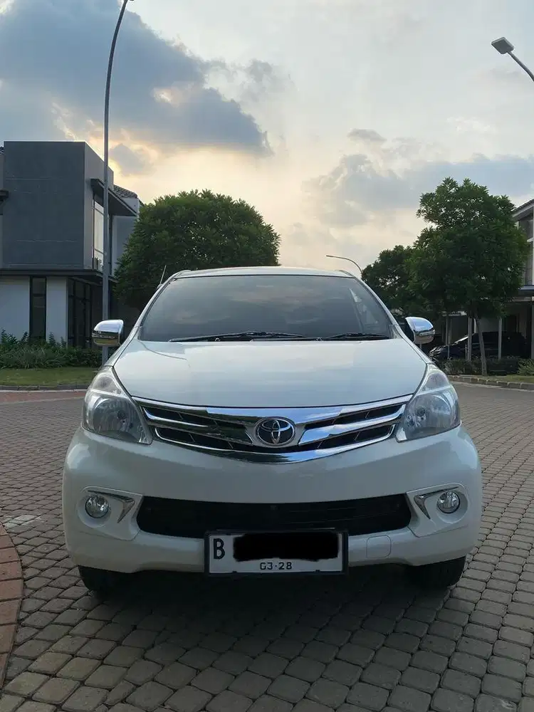 Avanza g 2013 manual