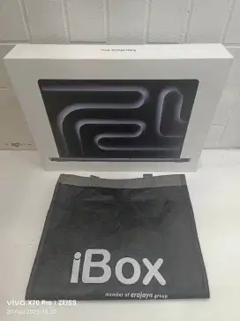 Macbook M4 Pro 16-iNci 24/512gb Garansi Resmi iBox new Segel Fresh
