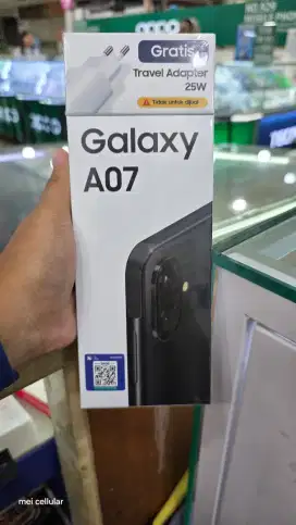 Samsung A07 4G 4/64gb baru garansi resmi bisa tt bisa kredit bisa cod