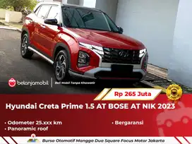 [ BERGARANSI ] Hyundai Creta Prime 1.5 AT Panoramic BOSE AT 2023/2024