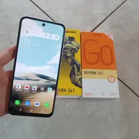 Tecno sprak Go1 3+3/64 Lengkap segel