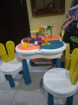 Jual meja lego dan kursi nya