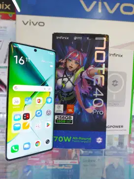INFINIX NOTE 40 PRO 8+8/256GB FULLSET MULUS