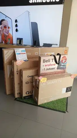 Televisi Tv baru dp 0% kredit