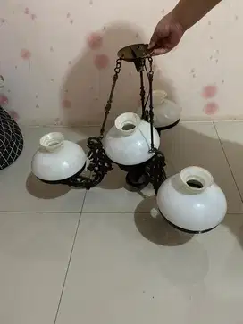 Lampu antik besi full