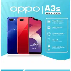 Handphone 4G Murah Oppo a3s New Fullset