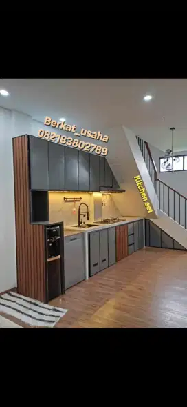 Kitchen set aluminium ACP anti Rayap anti air