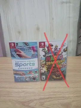Game kaset Nintendo switch second berkualitas harga satuan