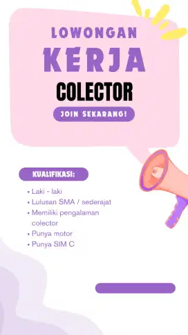 Lowongan collector
