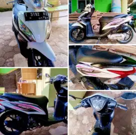 Honda Spacy 2011 Karbu Surat lengkap Pajak plat mati