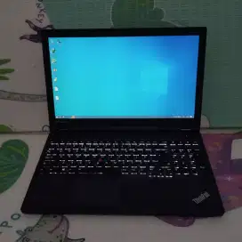 Laptop Gaming Desain Thinkpad W450 core i7 ram 32 SSD 512 dual VGA 2gb