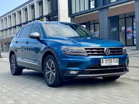 LOW KM 25K MIL Volkswagen Tiguan Allspace 2019 Bensin Biru