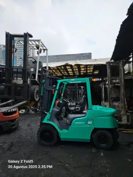 Forklift Mitsubishi 3 Ton,Threelift 4,3 Meter,Manual,S4S,Tahun 2022