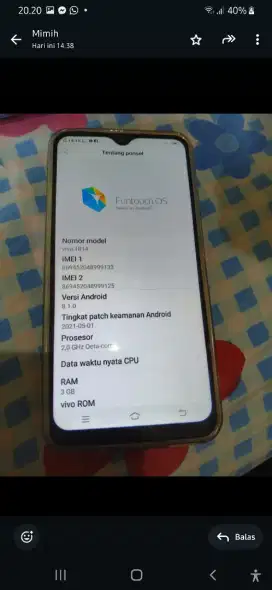 Vivo y93 normal
