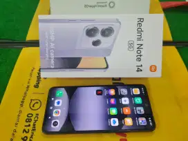 Redmi Note 14 5G Ram 8/256 gb lengkap no minus mulus