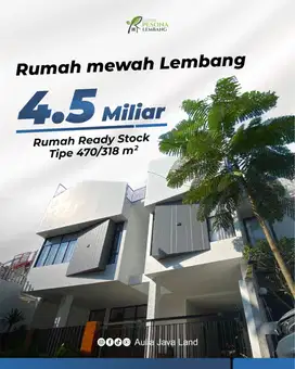 Rumah Villa Mewah Plus Kolam Renang Dekat UPI Setiabudi di Perumahan