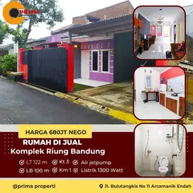 Dijual rumah full furnished siap huni di komplek Riung Bandung