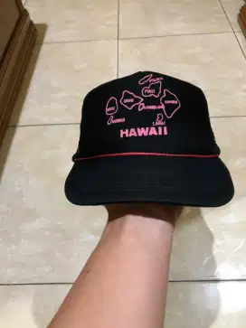 Topi Trucker Tali Kapal HAWAII
