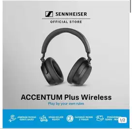 ORI SENNHEISER Accentum headphone wireless bluetooth
