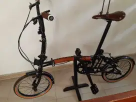Sepeda Trifold Pro action modif Brompton