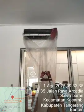 Service AC bongkar pasang AC tukang AC panggilan isi freon AC