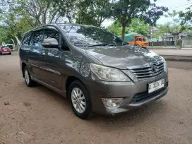 Toyota Innova V 2.0 bensin A/T th 2012 Nopol A banten