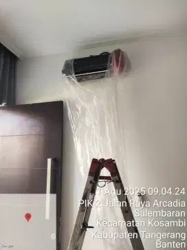 Service AC bongkar pasang AC tambah freon AC perbaikan ac