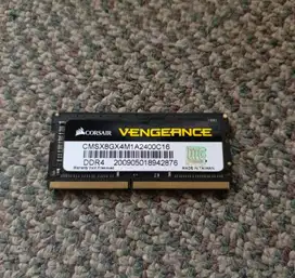 Corsair vengeance ddr4 8gb 2400MHz original , CMSX8GX4M1A2400C16
