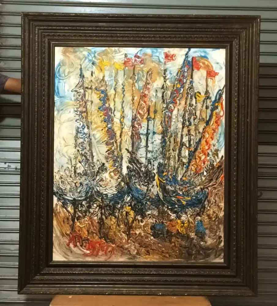 Lukisan lawasan dan terawat