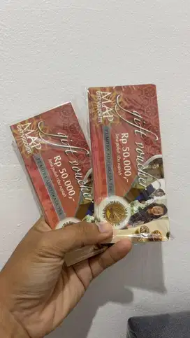 WTS Voucher MAP pecahan 50.000