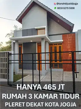 Rumah Siap Huni dekat Kampus UAD di Pleret Bantul Jogja
