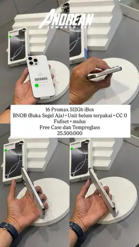 Second Iphone 16 Promax 512Gb iBox