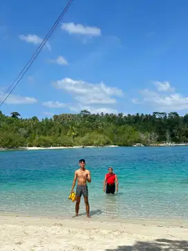 dijual tanah lokasi daratan pantai tnjg putus luas 1.4ha