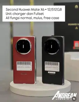 Second Huawei Mate X6 • 12/512GB • Resmi Indonesia