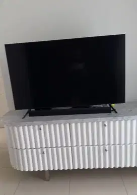 Drawer / Meja TV Marmer Luxury (Preloved)
