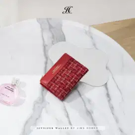 JUAL DOMPET JIMS HONEY MURAH JENNIFER WALLET (ONLY MAROON) BARU