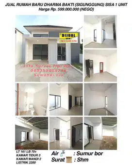 Jual rumah baru dharma bakti (sigunggung)