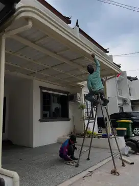 Pemasangan kanopi kualitas premium bergaransi 100%