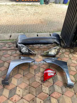 Jual Sparepart Honda Jazz RS 2010 GE8 Bumper, Fender,Stoplamp,Headlamp