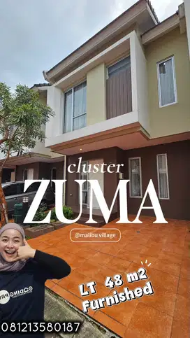 ini bakal jadi rumah pertama mu,cluster  zuma di malibu village