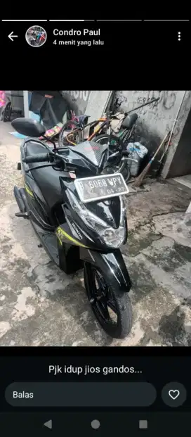 Jual Honda bead pjk idup jios lengkap mesin hlus