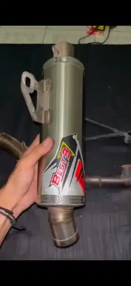 Knalpot vespa matic