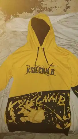 jual aja hoodie kuning