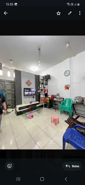 Dijual rumah di komplek krakatau minimalis (jalan setia jadi)