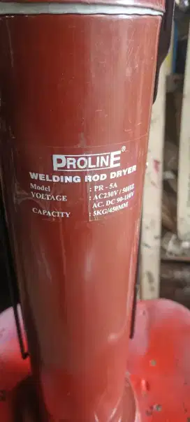 Termos welding rod dryer 5kg/ oven kawat las